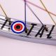 ROUE AVANT BMX TOTAL TECHFIRE CHROME / OIL SLICK