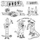 BROS X SUBROSA STICKER PACK