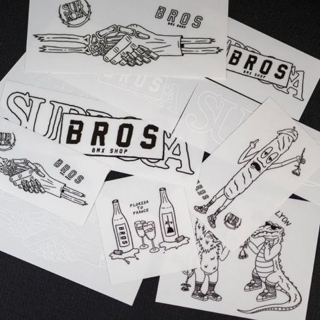 BROS X SUBROSA STICKER PACK