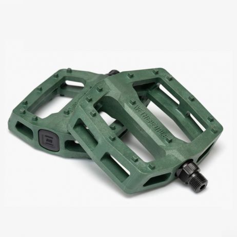 PEDALES BMX WETHEPEOPLE LOGIC DARK GREEN