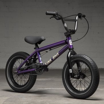 BMX KINK PUMP 14" GLOSS DIGITAL PURPLE