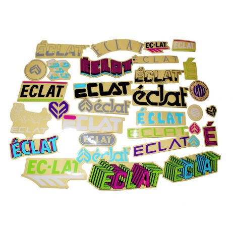 ECLAT VARIOUS STICKERS SET (X39)