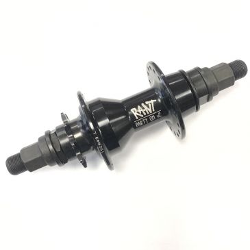 BMX HUB RANT PARTY ON V2 BLACK 