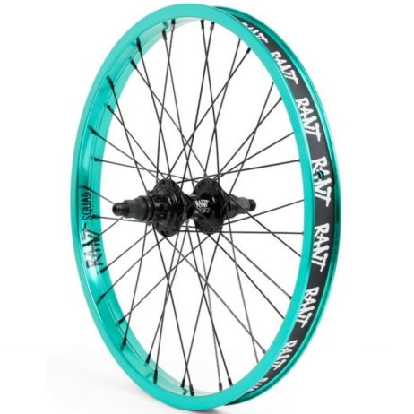 ROUE ARRIERE RANT PARTY ON V2 CASSETTE REAL TEAL(RHD)