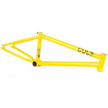 BMX FRAME CULT SHORTY IC YELLOW (SEAN RICANY)