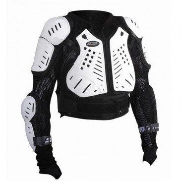 GILET SHOT ANATOMIQUE KID BLACK/WHITE