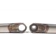 PEDALIER BMX BSD SUBSTANCE XL V2 FLAT RAW 24 MM (AVEC ROULEMENTS)