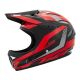 BMX FULL FACE THH BLACK RED