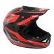 BMX FULL FACE THH BLACK RED