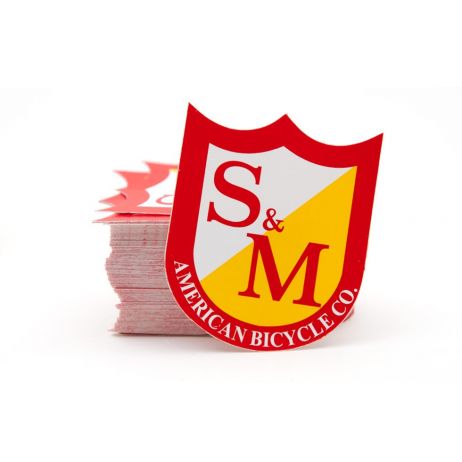 STICKER S&M SHIELD