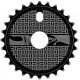 COURONNE BMX ANIMAL DEHART BLACK 25T 