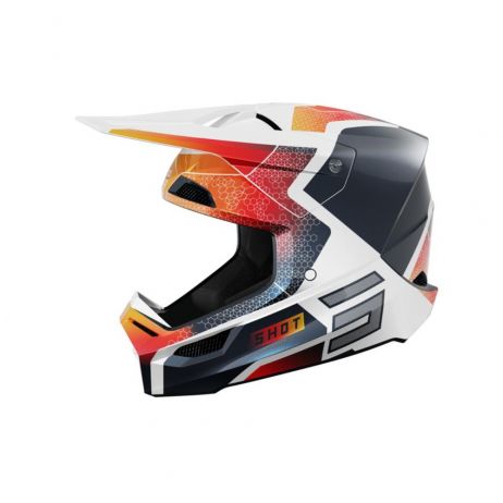 CASQUE  INTEGRAL ENFANT SHOT FURIOUS BLUE / RED