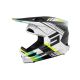 CASQUE  INTEGRAL SHOT FURIOUS MIRAGE BLUE / NEON YELLOW