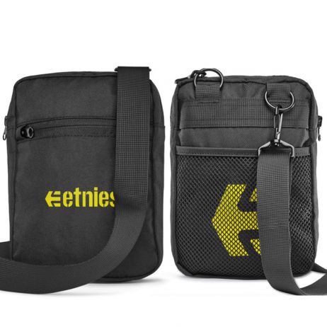 SACOCHE ETNIES VAGABOND BLACK YELLOW