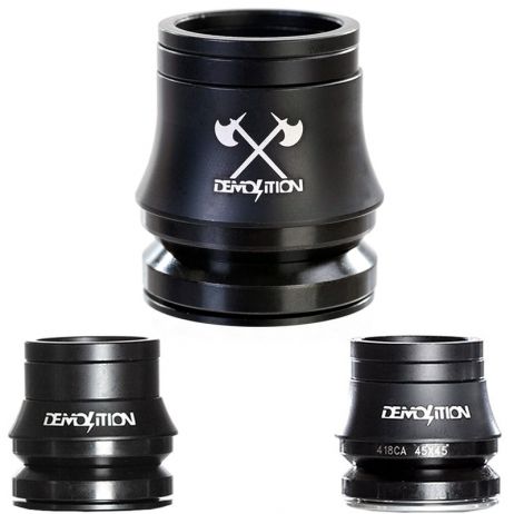 DEMOLITION BMX HEADSET BLACK V2 ( 3 SIZES )