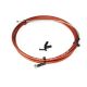 ECLAT THE CENTER LINEAR CABLE 130 CM TRANS RED
