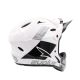 CASQUE BMX INTEGRAL EVOLVE STORM GLOSS WHITE BLACK