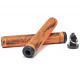 POIGNEES BMX WETHEPEOPLE PERFECT ORANGE BLACK SWIRL 