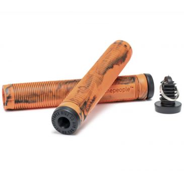 BMX GRIPS WETHEPEOPLE PERFECT ORANGE BLACK SWIRL