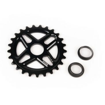 BMX SPROCKET SALT PLUS CENTER BLACK