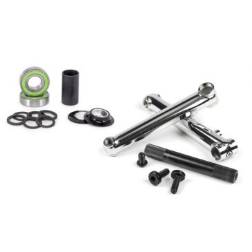 PEDALIER BMX SALTPLUS PRO 48 CHROME + ROULEMENTS MID
