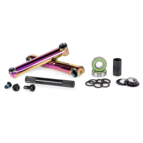 SALTPLUS PRO 48 CRANK OIL SLICK BB INCLUDED