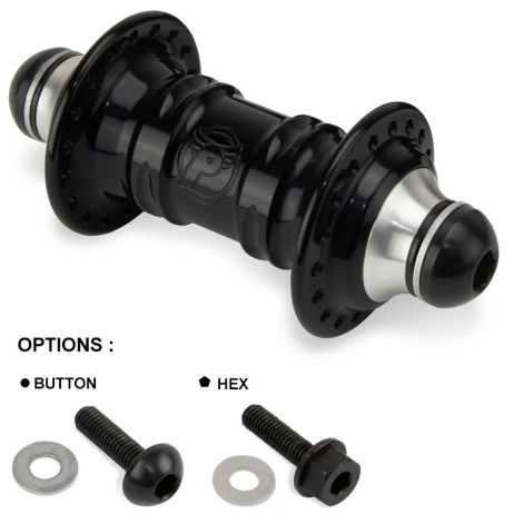 BMX FRONT HUB PROFILE MINI GLOSS BLACK