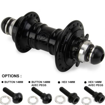 MOYEU ARRIERE BMX PROFILE MINI SS GLOSS BLACK