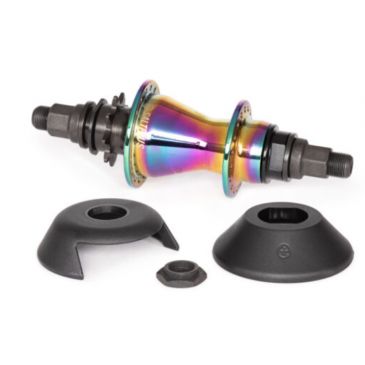 MOYEU ARRIERE CASSETTE BMX SALTPLUS TRAPEZ SDS OIL SLICK