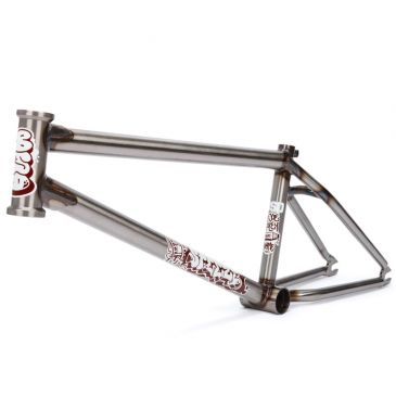 BMX FRAME BSD STEEZE CLEAR RAW