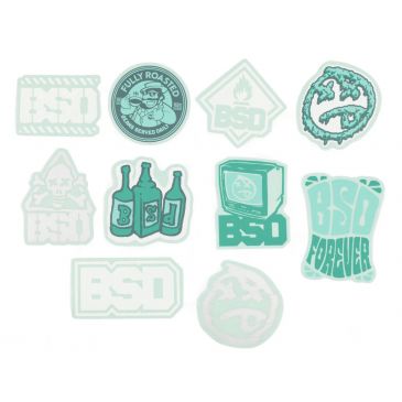 PACK DE STICKERS BSD 2025 (X10)