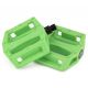 PEDALES MISSION BMX IMPULSE PLASTIQUE KELLY GREEN