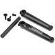 PEDALIER BMX MISSION TRANSIT V3 8 CANNELURES BLACK