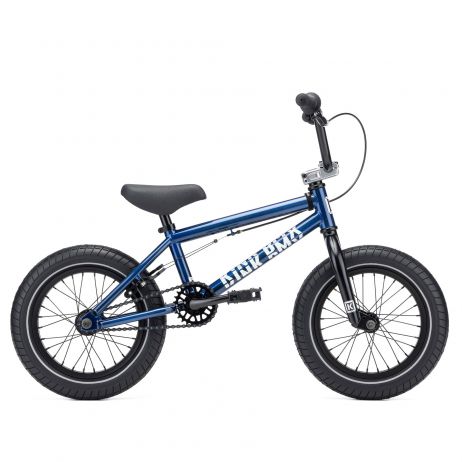 BMX KINK PUMP 14" GLOSS DIGITAL BLUE