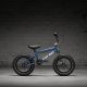 BMX KINK PUMP 14" GLOSS DIGITAL BLUE