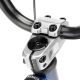 BMX KINK PUMP 14" GLOSS DIGITAL BLUE