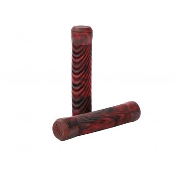 BMX GRIPS FIEND FLANGELESS TEAM RED MARBLE
