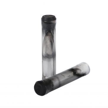 BMX GRIPS FIEND FLANGELESS TEAM CLEAR BLACK MARBLE