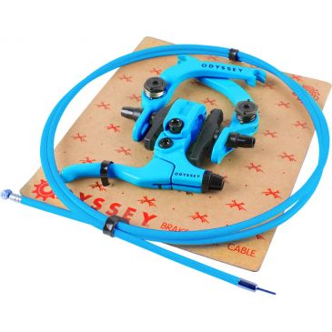 KIT DE FREINS ODYSSEY EVO 2,5 OCEAN BLUE  (LEVIER + ETRIER + CABLE)