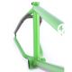BMX FRAME CULT BIGGIE GREEN BROWN (ALEX KENNEDY COLLORWAY)