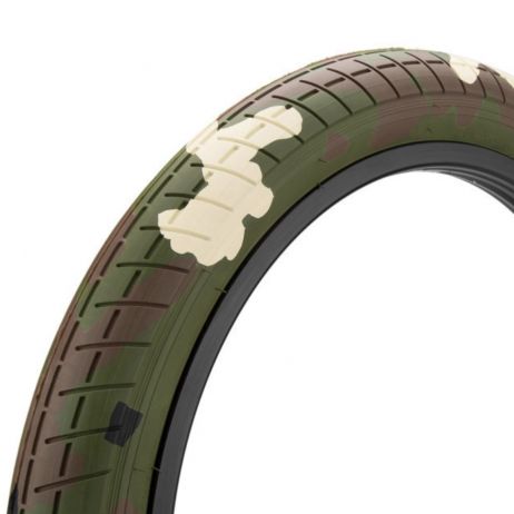BMX TIRE MISSION TRACKER BLACK 2.40" CAMO