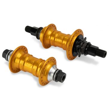 PAIRE DE MOYEUX BMX PROFILE MINI GOLD MALE