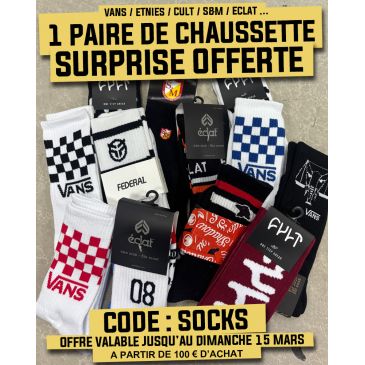 FREE SURPRISE SOCKS