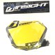 PLAQUE BMX RACE INSIGHT PRO NOIR / JAUNE