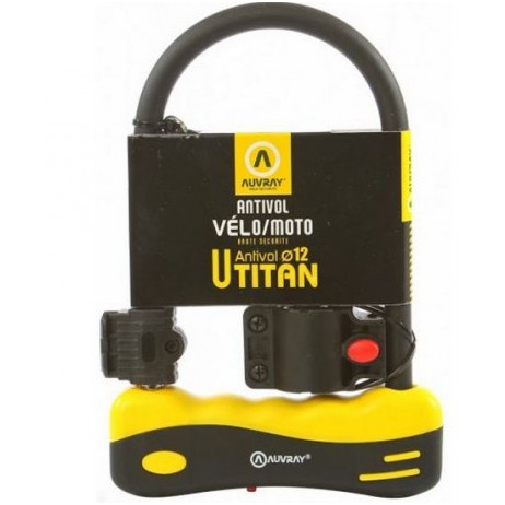 ANTIVOL / CADENAS U AUVRAY TITAN 245 AVEC SUPPORT