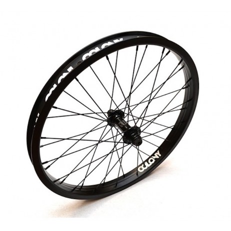 FRONT BMX WHEEL COLONY WASP PINTOUR BLACK