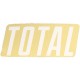 STICKER TOTAL BMX NEW STYLE WHITE (UNITE)