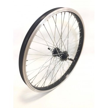 ROUE ARRIERE BMX GENERIQUE 48 RAYONS AXE 10MM