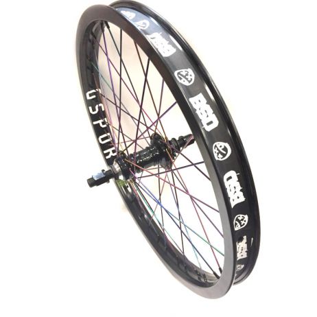 ROUE ARRIERE CUSTOM PROFILE MINI SS X GSPORT OIL SLICK