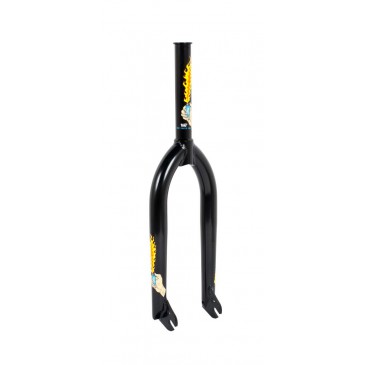 FOURCHE BMX RANT LIT AF 25MM GLOSS BLACK